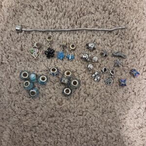 Pandora Charms And Bracelet